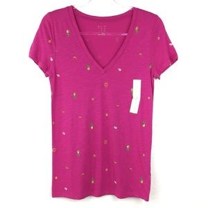 Pink Fruit Short Sleeve